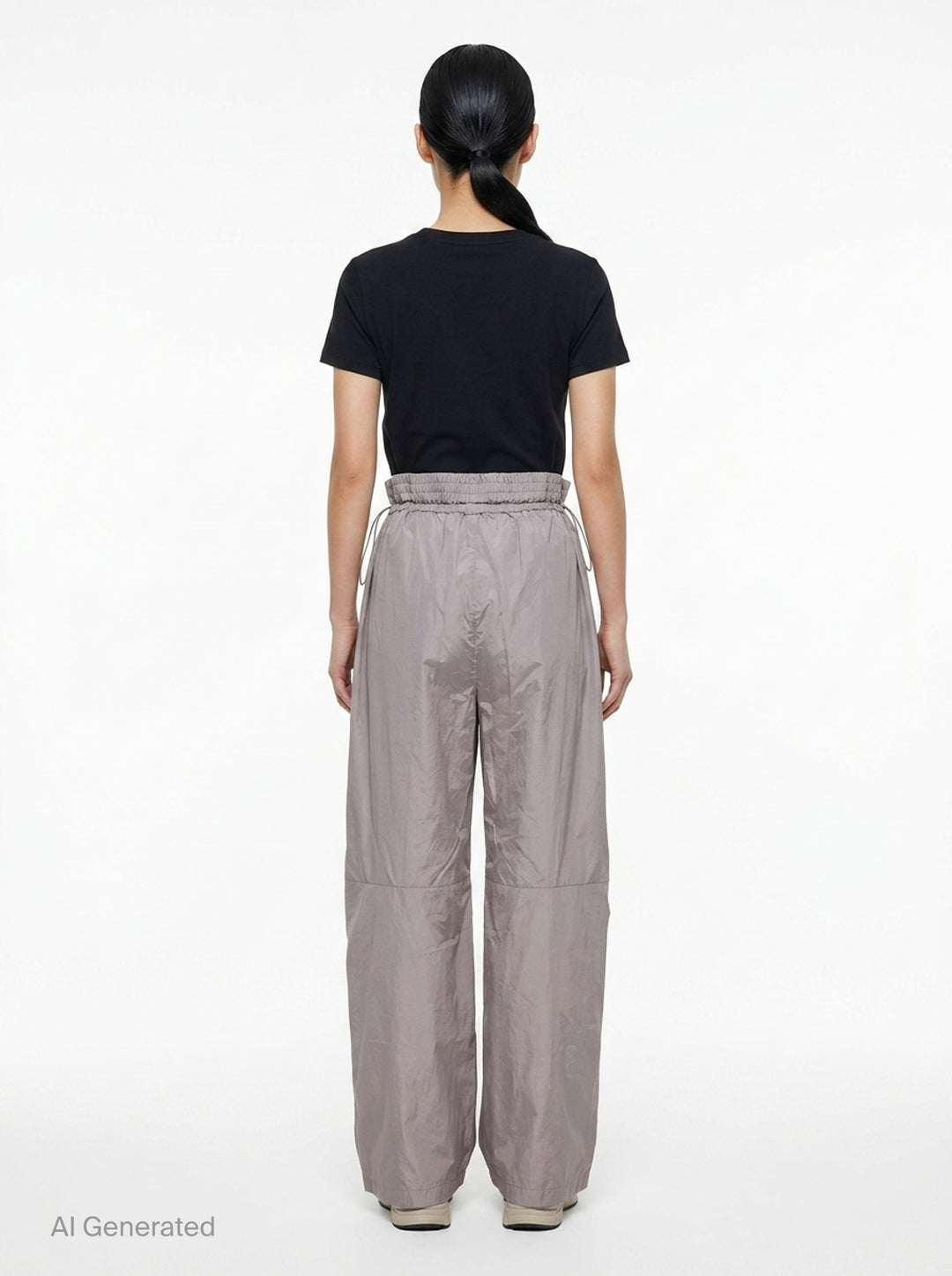 Mid-Rise Track Pants | Alexander Wang | Club21 - back
