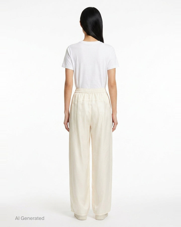 Mid-Rise Track Pants | Alexander Wang | Club21 - back