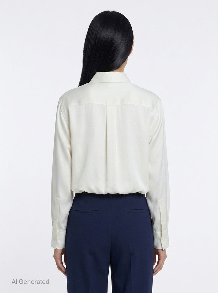 Pre-Styled Cami Shirt | Alexander Wang | Club21 - back