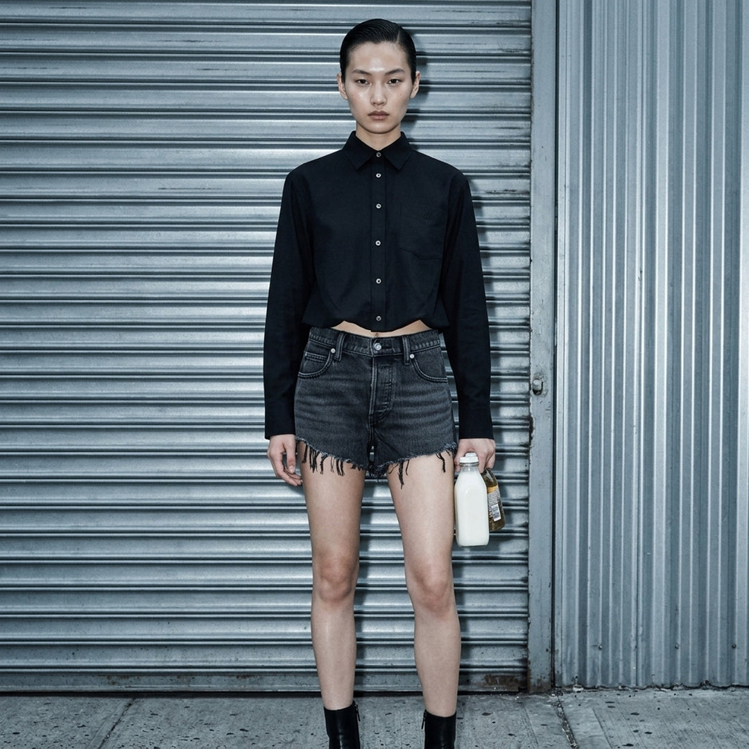 Pre-Styled Cami Shirt | Alexander Wang | Club21 - lifestyle