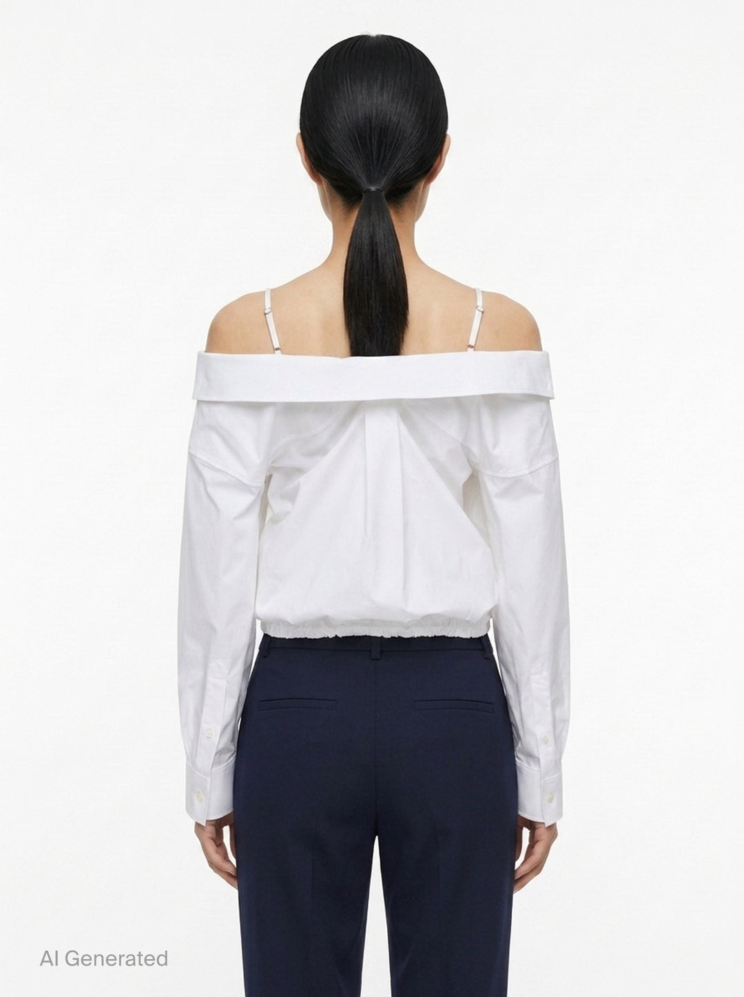 Pre-Styled Off Shoulder Blouse | Alexander Wang | Club21 - back