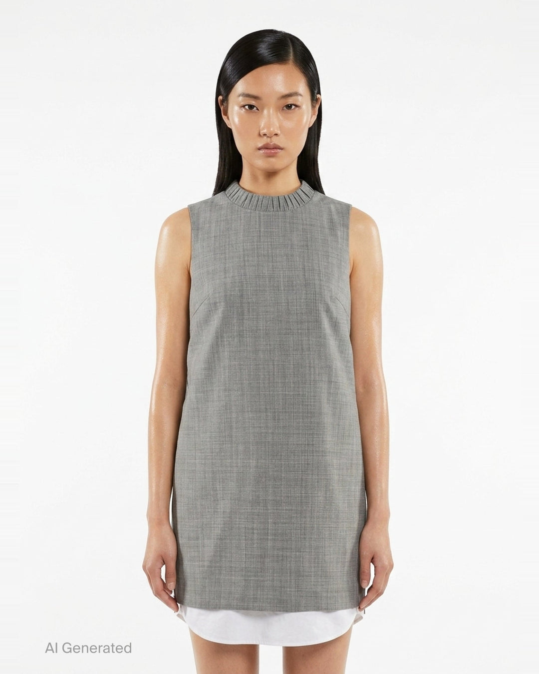 Shift Mini Dress With Zipper | Alexander Wang | Club21 - front