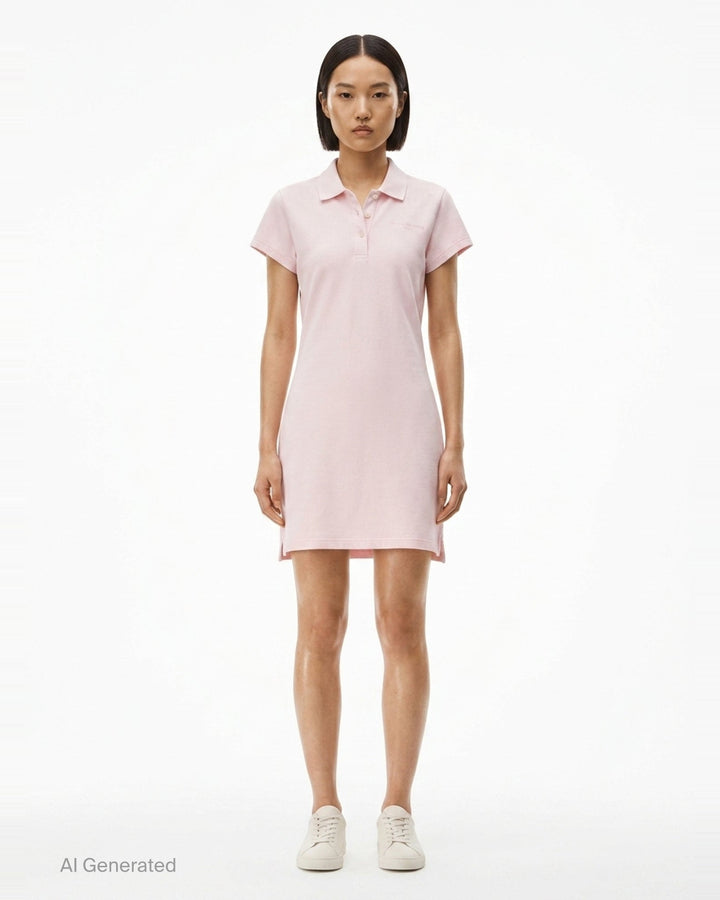Shrunken Mini Polo Dress | Alexander Wang | Club21 - front