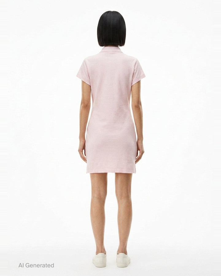 Shrunken Mini Polo Dress | Alexander Wang | Club21 - back