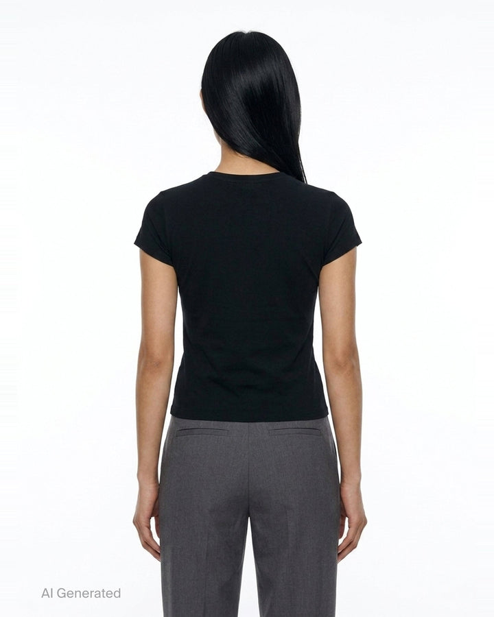 Valentines Graphic Short Sleeve Tee | Alexander Wang | Club21 - back