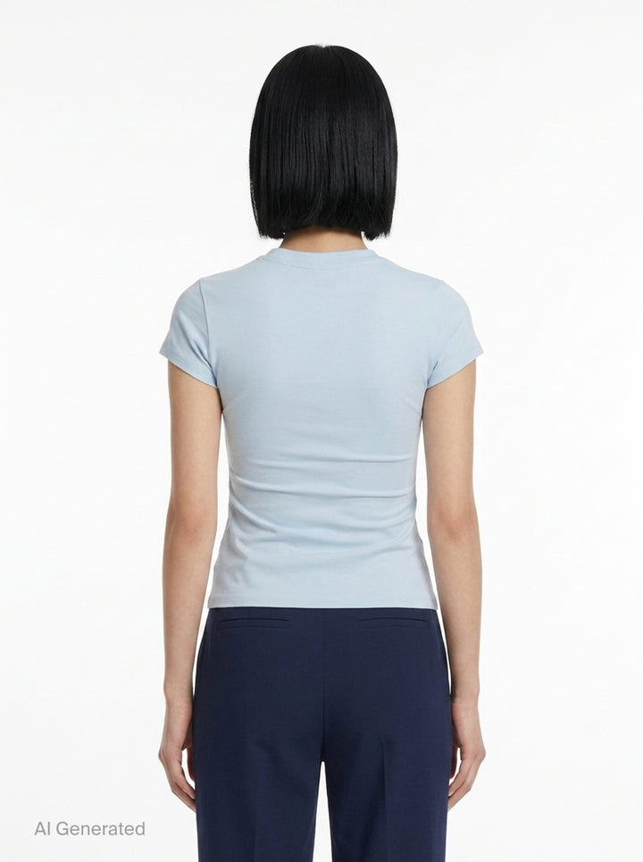 Valentines Graphic Short Sleeve Tee | Alexander Wang | Club21 - back