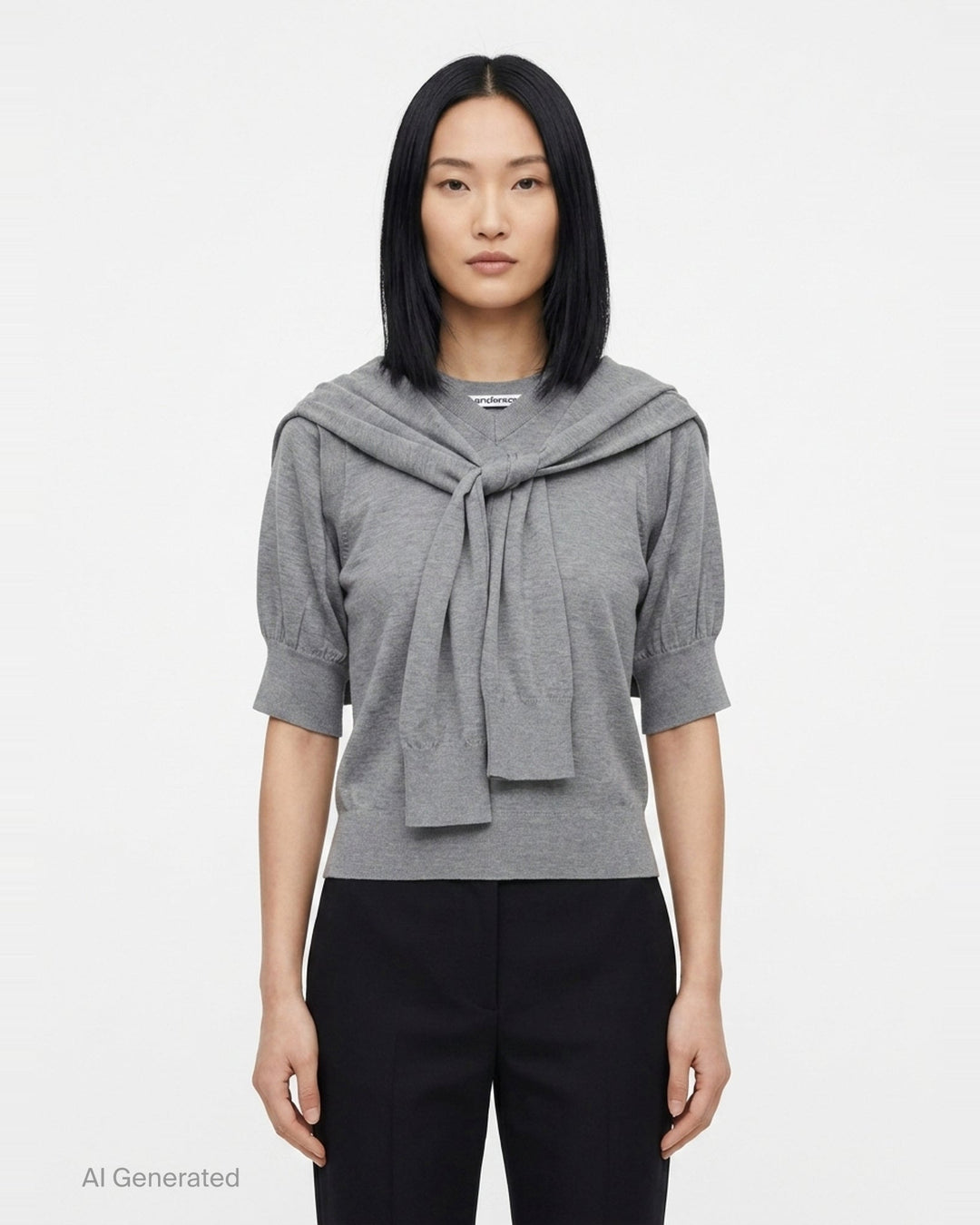 Wrapped Cardigan Vest | Alexander Wang | Club21 - front