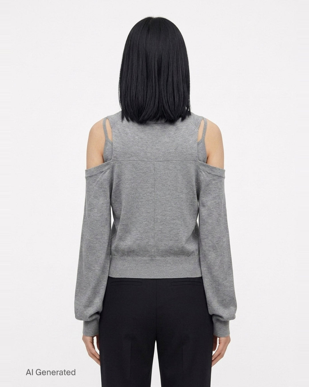 Wrapped Cardigan Vest | Alexander Wang | Club21 - back
