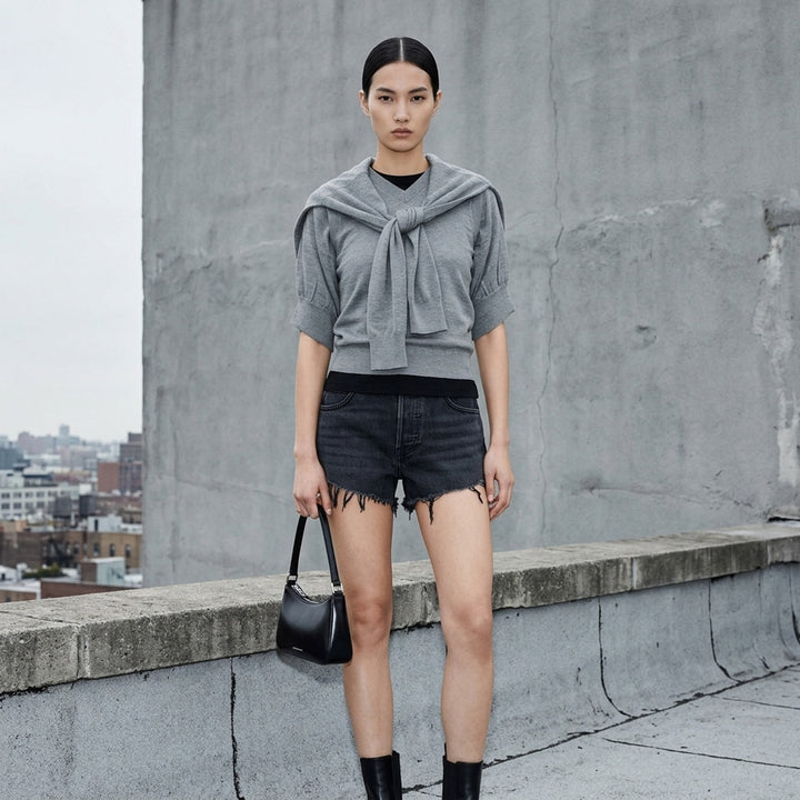 Wrapped Cardigan Vest | Alexander Wang | Club21 - lifestyle