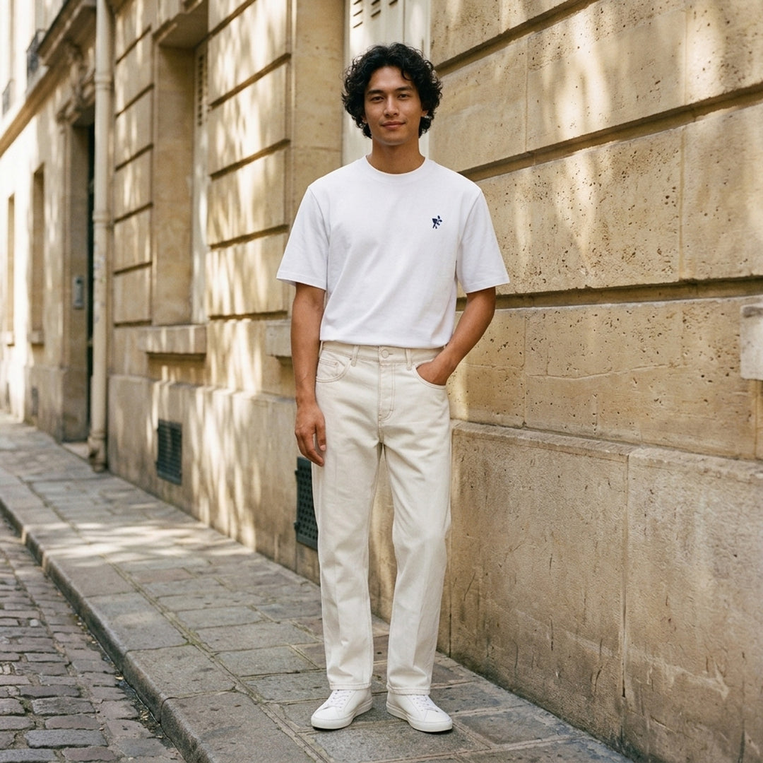Ami de Coeur Embroidery Tee | AMI Alexandre Mattiussi | Club21 - lifestyle