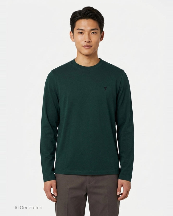 Long Sleeve Tee | AMI | Club21 - front