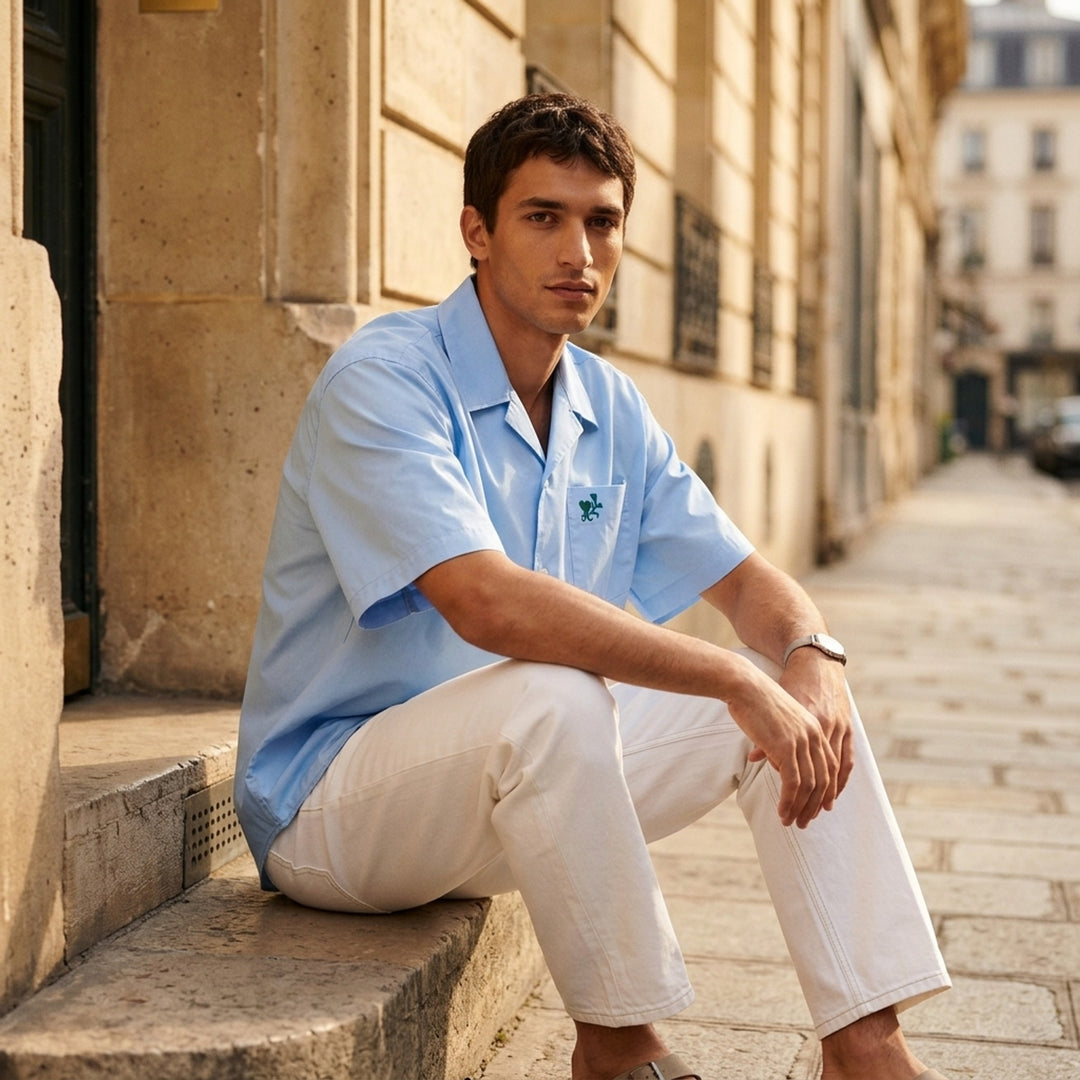 Short Sleeve Boxy Shirt | AMI Alexandre Mattiussi | Club21 - lifestyle