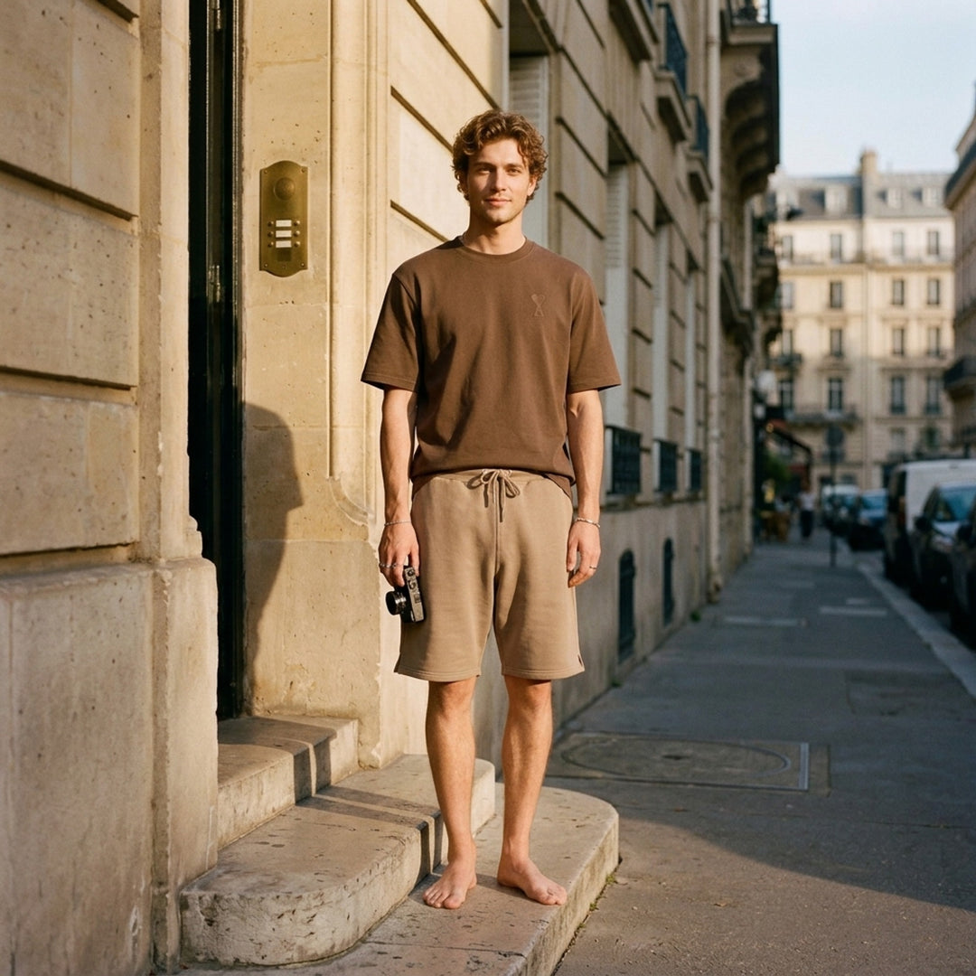 Tonal Embroidered Tee | AMI Alexandre Mattiussi | Club21 - lifestyle