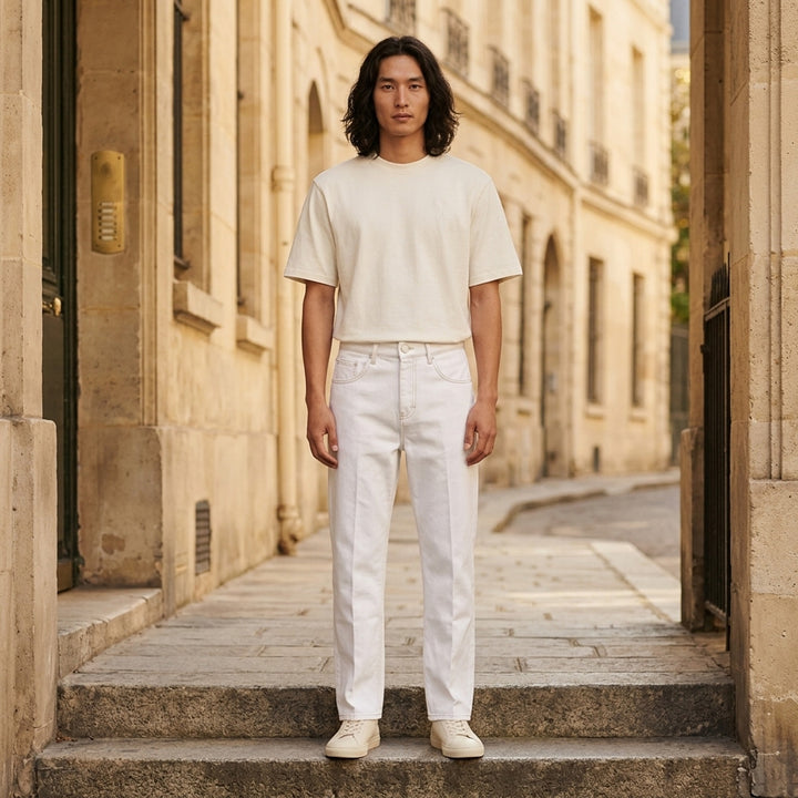 Tonal Embroidered Tee | AMI Alexandre Mattiussi | Club21 - lifestyle