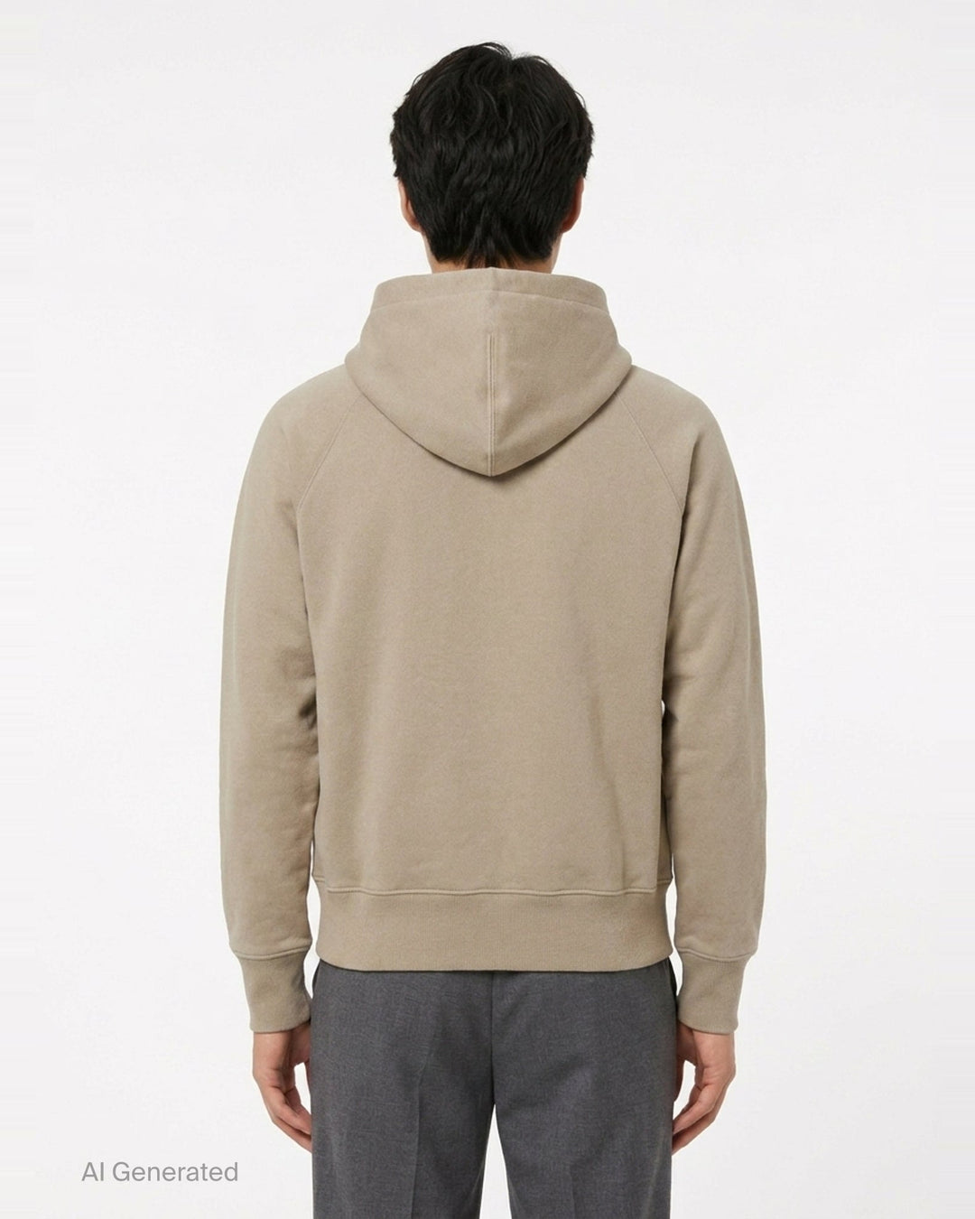 Zipped Hoodie | AMI Alexandre Mattiussi | Club21 - back