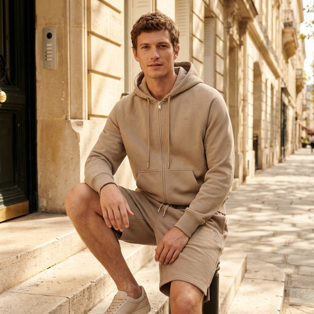 Zipped Hoodie | AMI Alexandre Mattiussi | Club21 - lifestyle