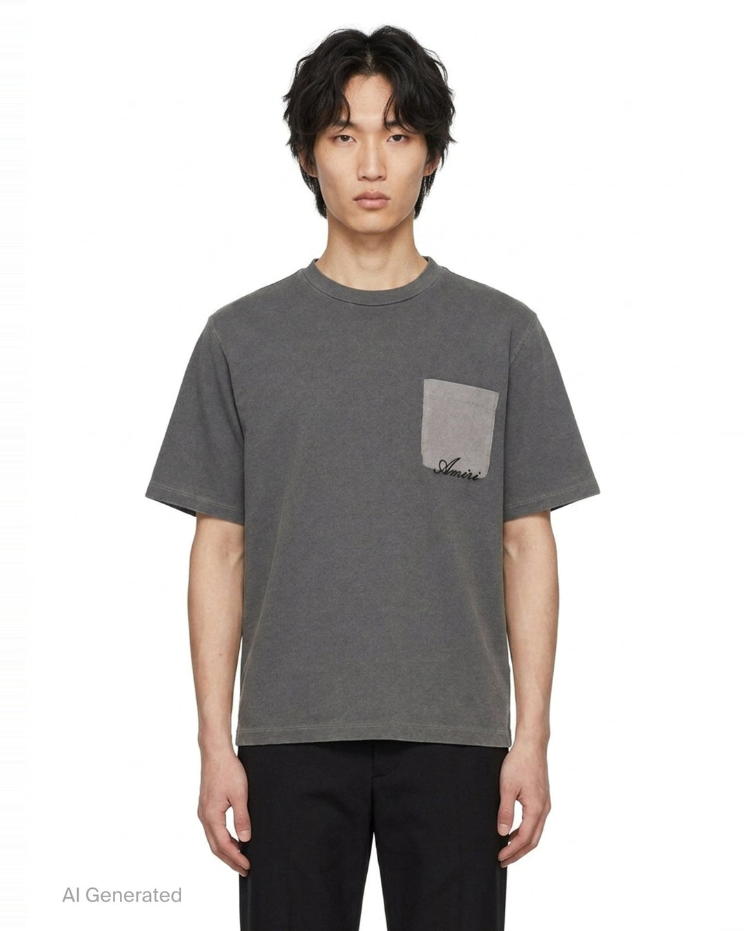 Faded Pocket Box Tee | Amiri | Club21 - front