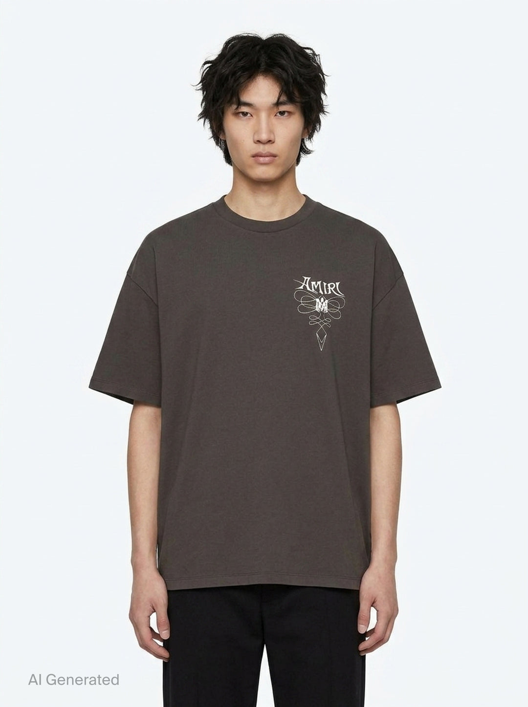 Lasso Oversized Tee | Amiri | Club21 - front