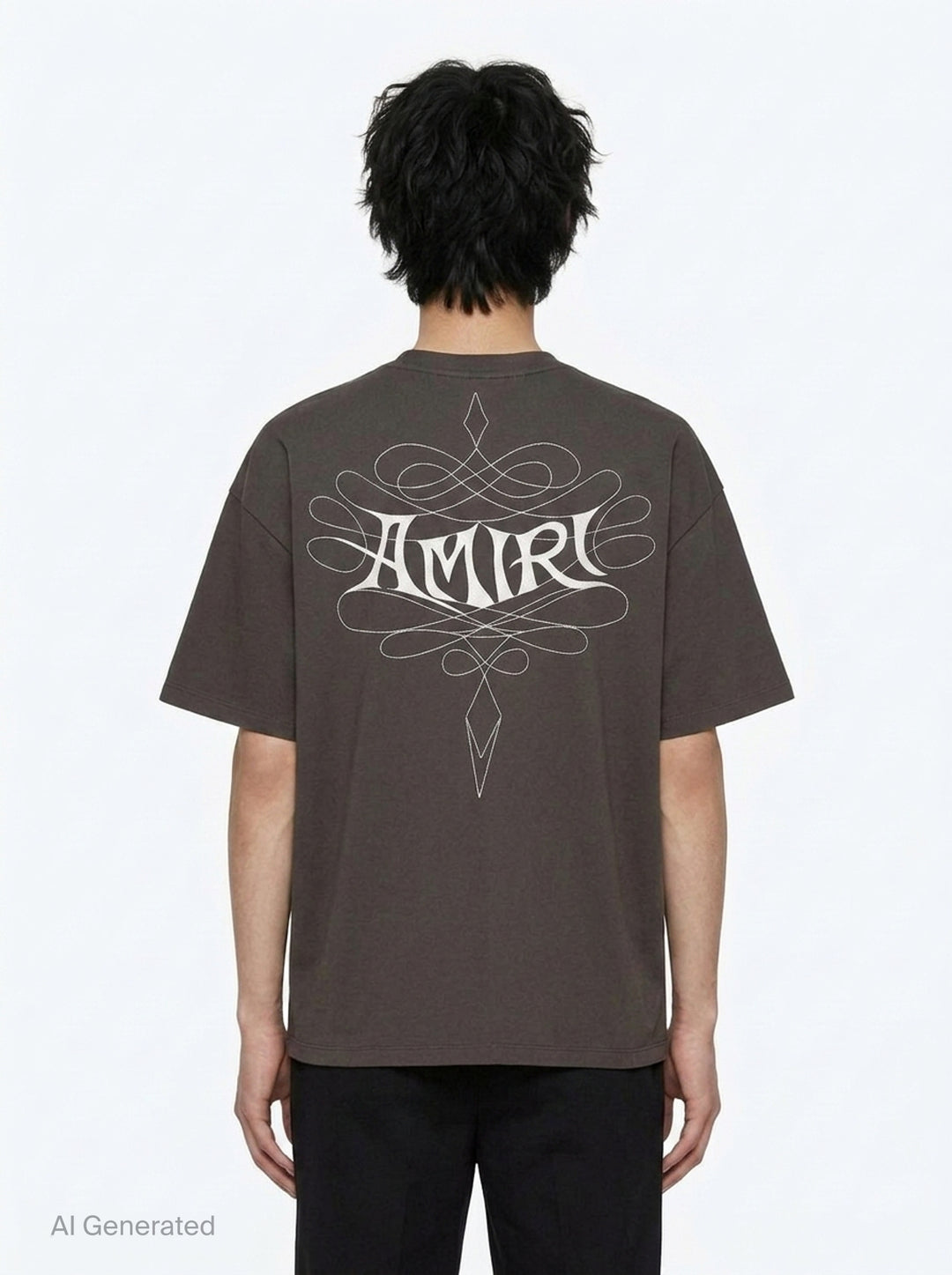 Lasso Oversized Tee | Amiri | Club21 - back