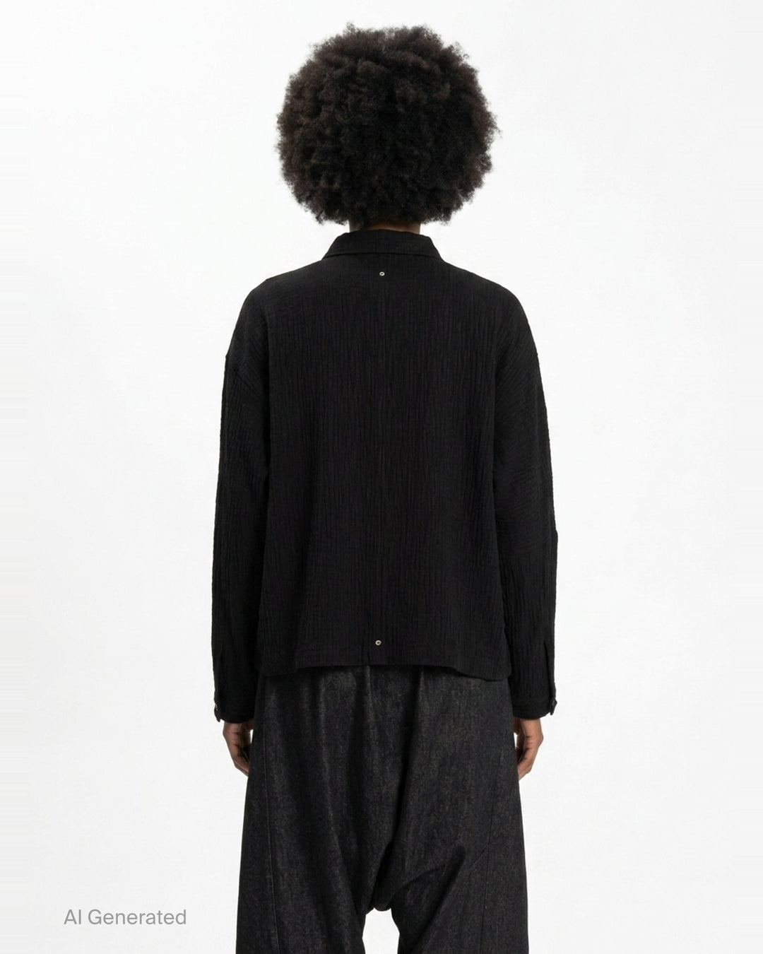 Asymmetrical Batwing Top | Anaabu | Club21 - back