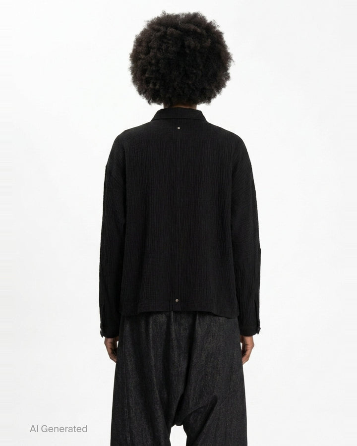 Asymmetrical Batwing Top | Anaabu | Club21 - back