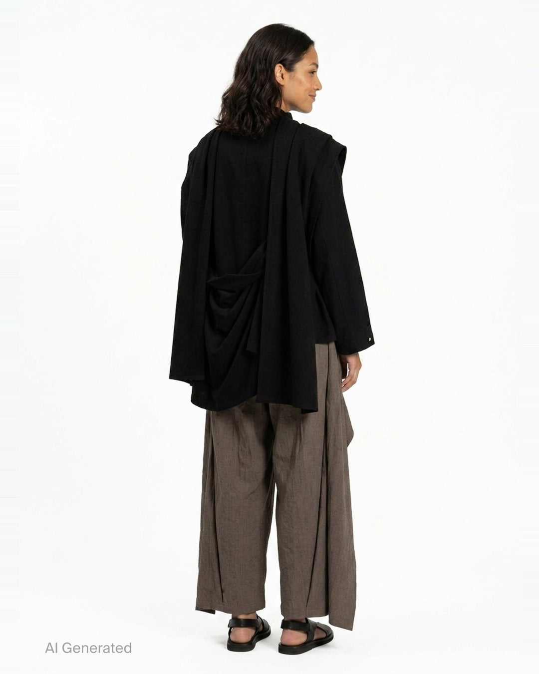 Shawl Jacket | Anaabu | Club21 - back