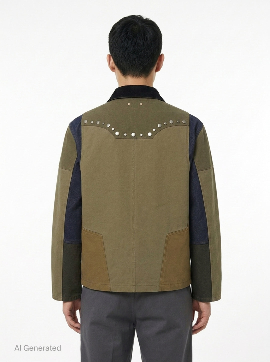 Austin Patchwork Washed Jacket | Andersson Bell | Club21 - back
