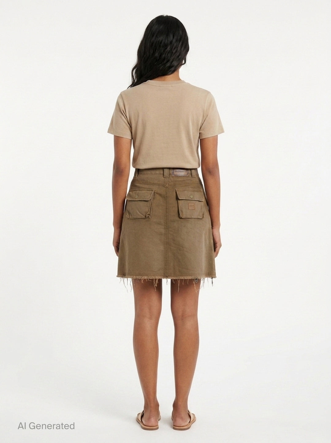 Cargo Pocket Wrap Skirt | Andersson Bell | Club21 - back