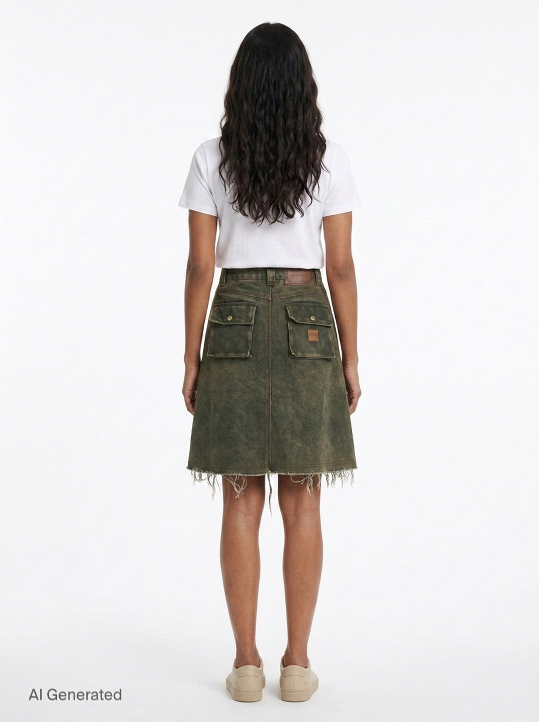 Cargo Pocket Wrap Skirt | Andersson Bell | Club21 - back