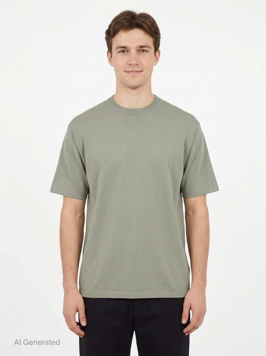 High Gauge Tussah Silk Tee | Auralee | Club21 - front