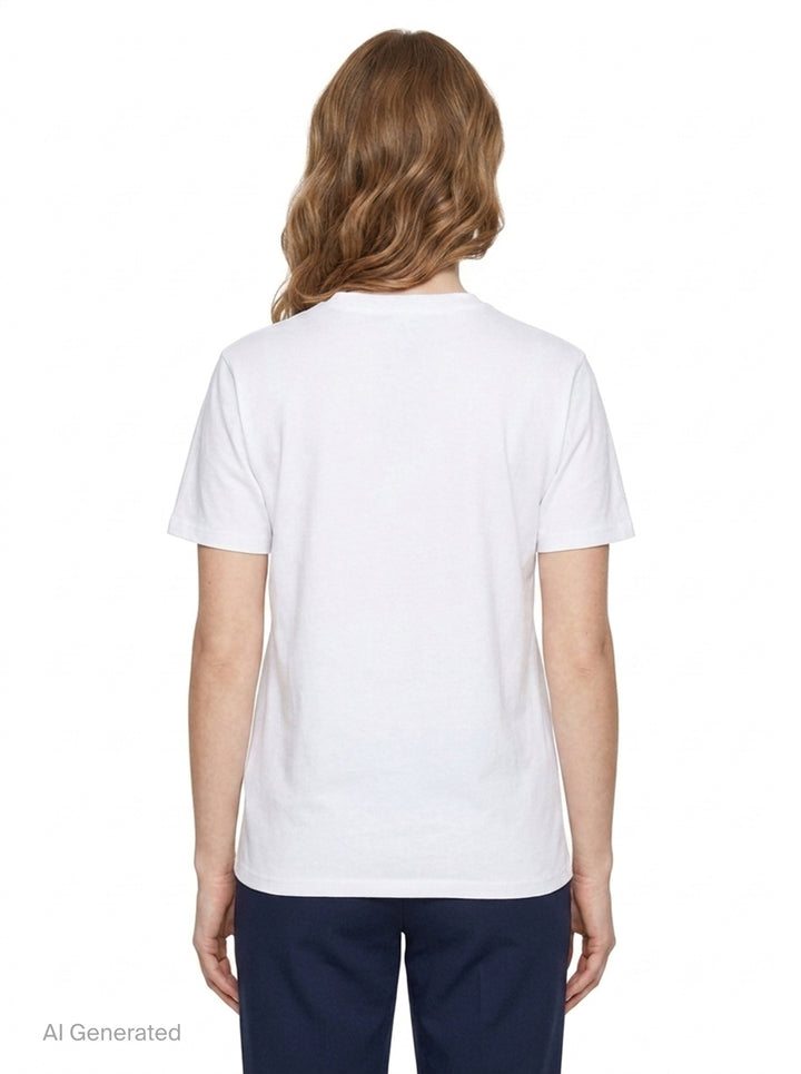 Céline Dog Graphic Tee | Black Score | Club21 - back