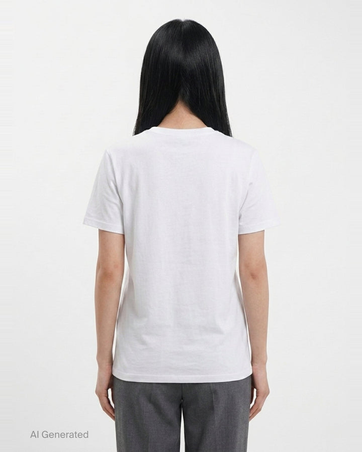 Gucci Bow Graphic Tee | Black Score | Club21 - back