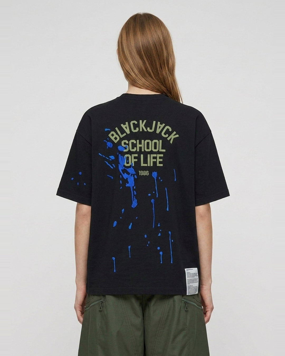 B School Tee | Blackjack | Club21 - back female