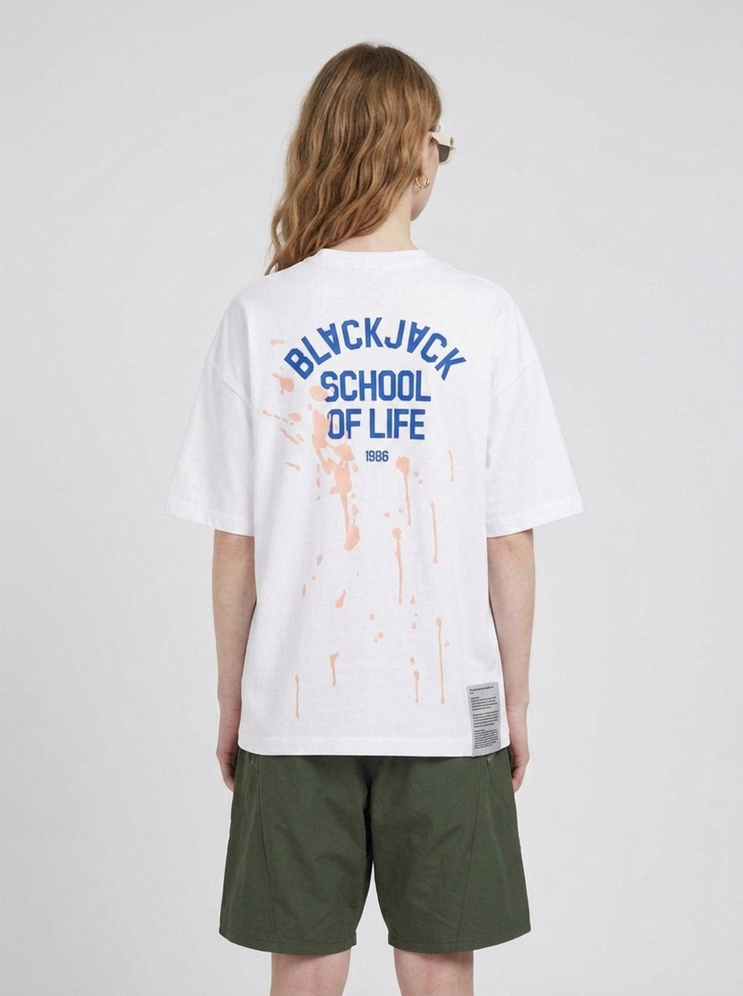 B School Tee | Blackjack | Club21 - back female