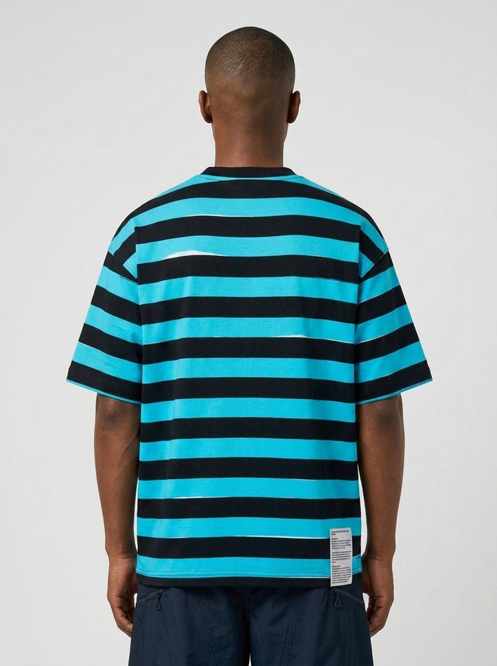 Menace Stripe Tee | Blackjack | Club21 - back