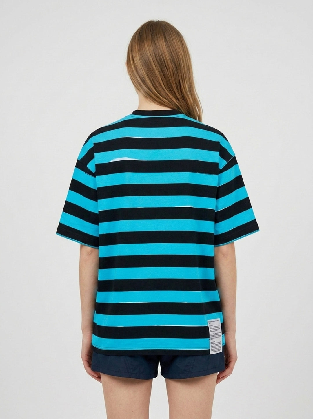 Menace Stripe Tee | Blackjack | Club21 - back female