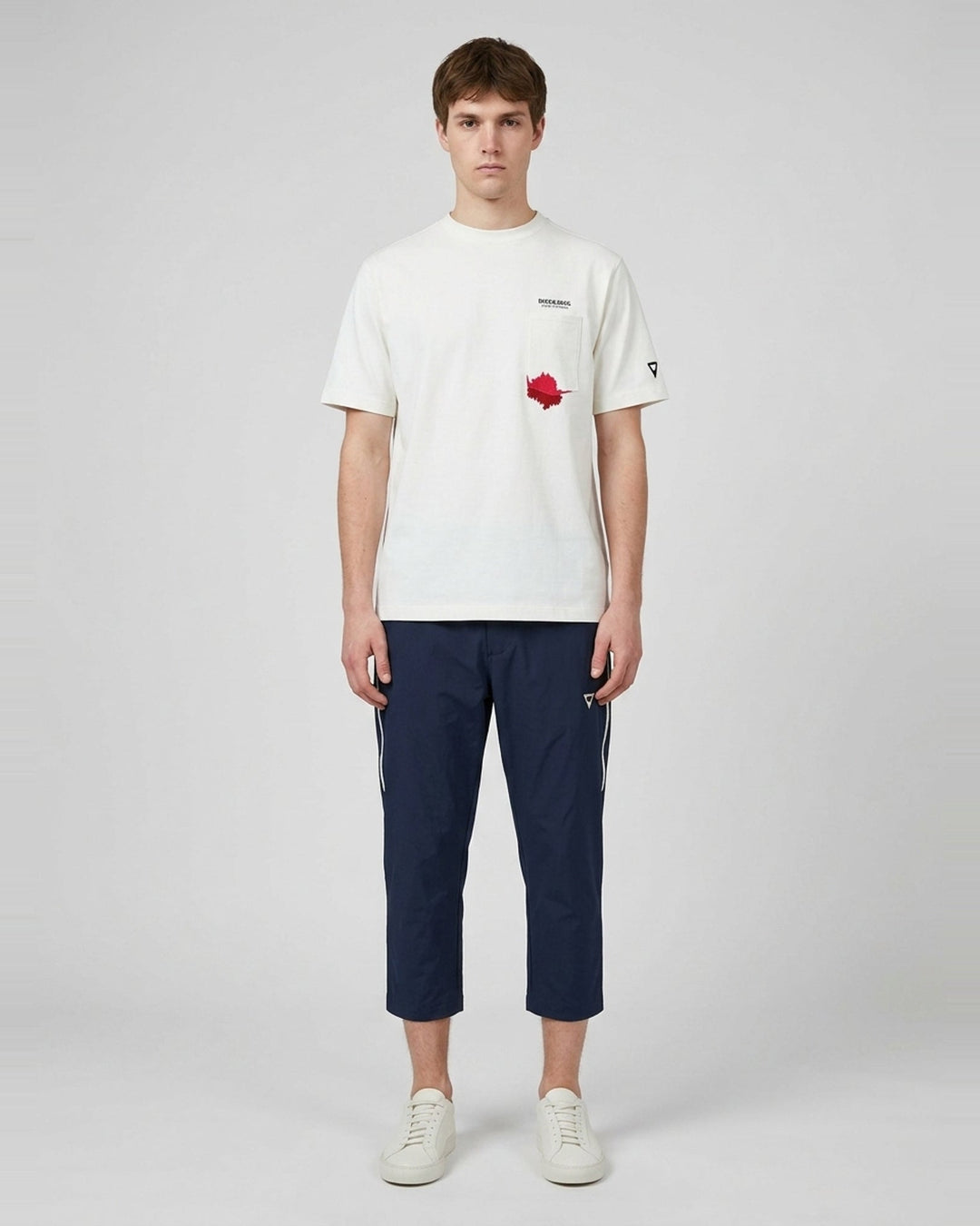 Slacker Drop-Crotch Pants | Blackjack | Club21 - front