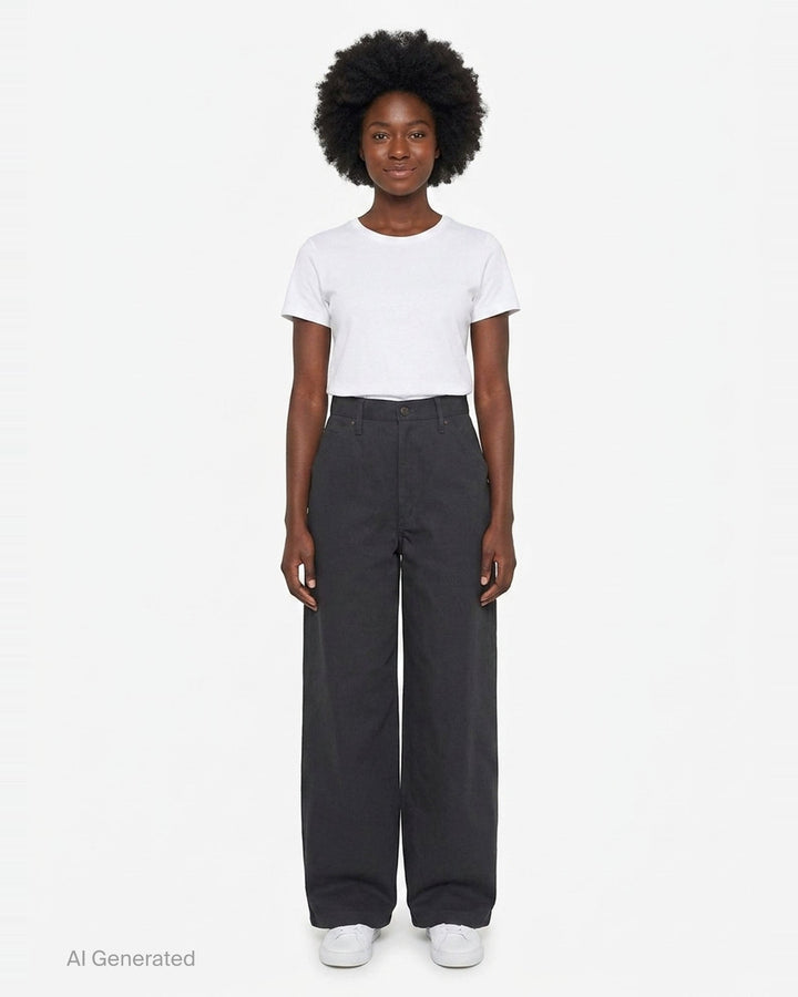 Back Box Pleats Pants | Bonbom | Club21 - front