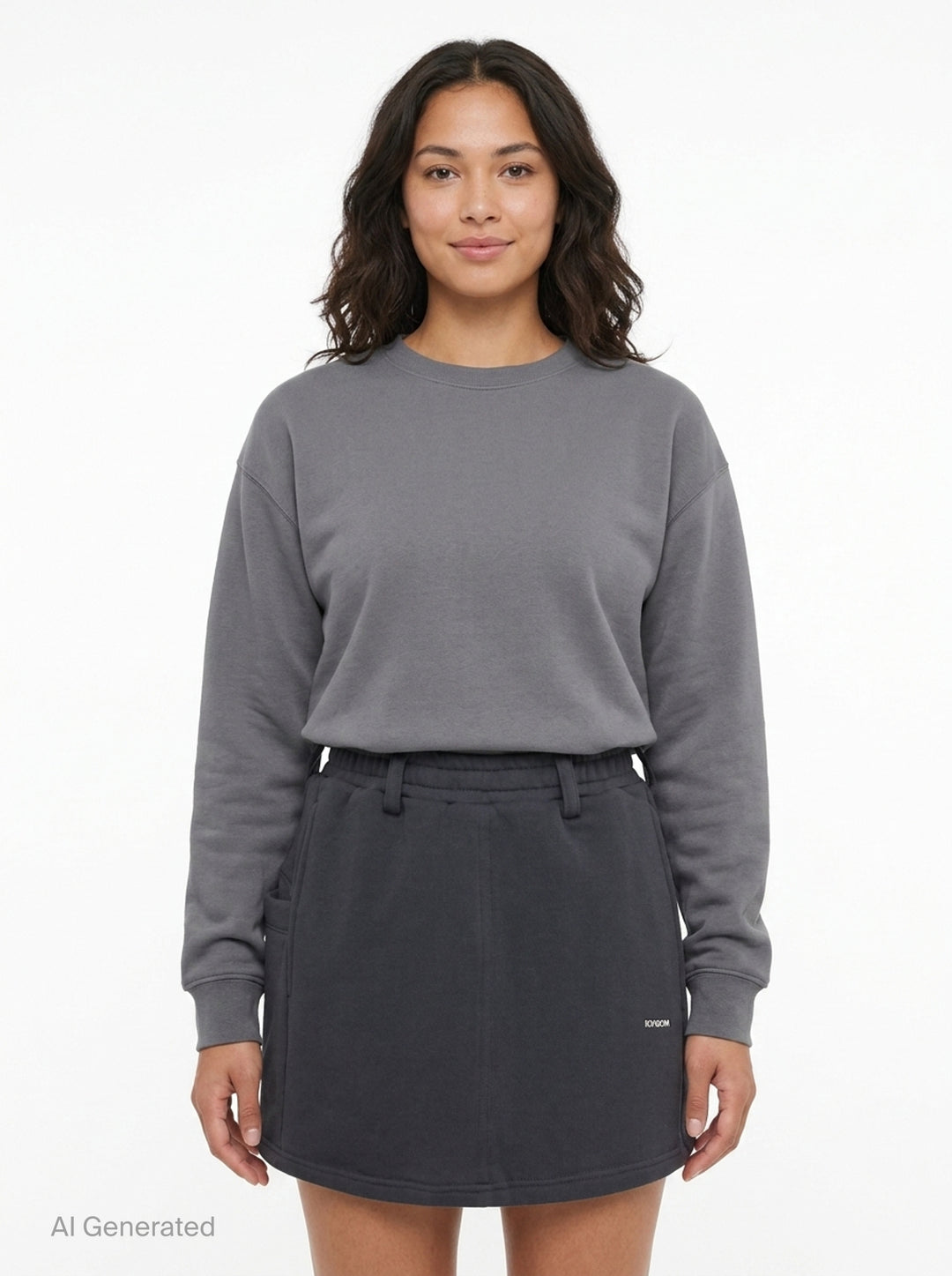 Giant Front-Volume Mini Skirt | Bonbom | Club21 - front