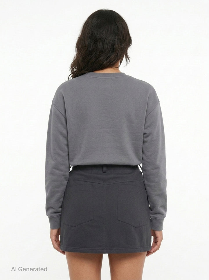 Giant Front-Volume Mini Skirt | Bonbom | Club21 - back