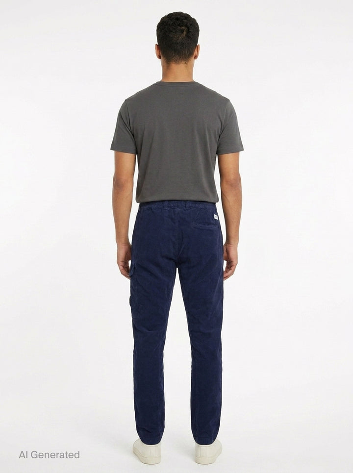 Corduroy Regular Cargo Pants | C.P. Company | Club21 - back