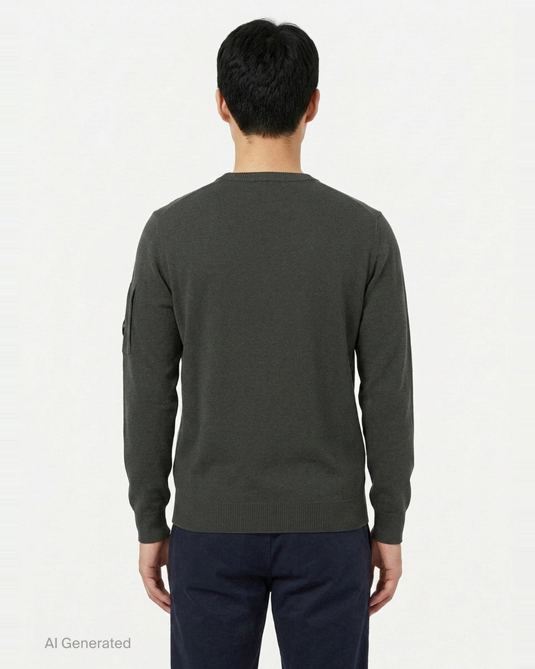 Extrafine Merino Wool Lens Sweater | C.P. Company | Club21 - back