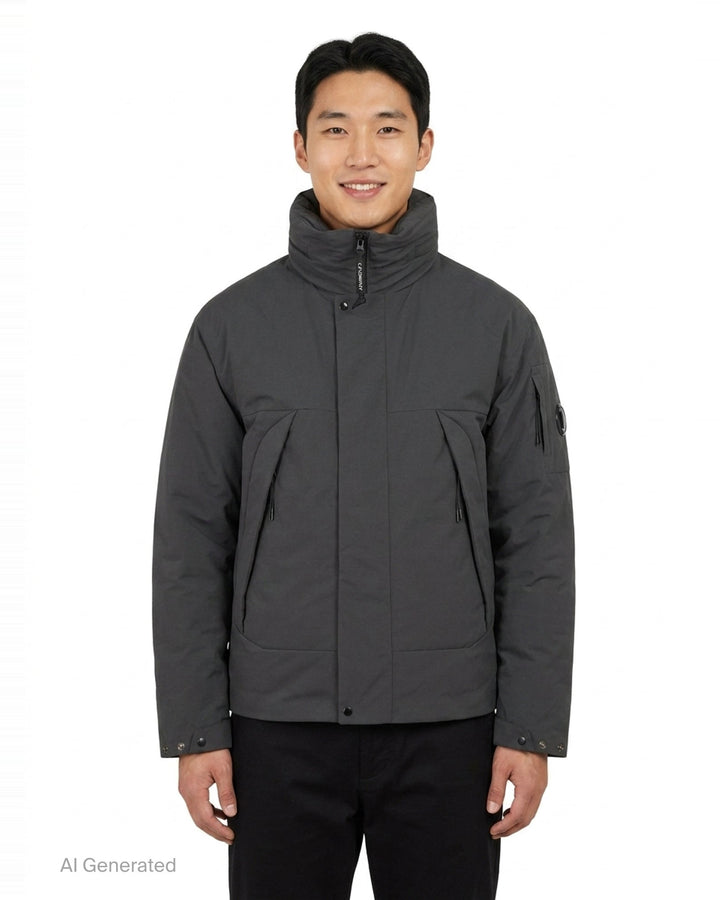 Pro-Tek Primaloft Silver Lens Jacket | C.P. Company | Club21 - front