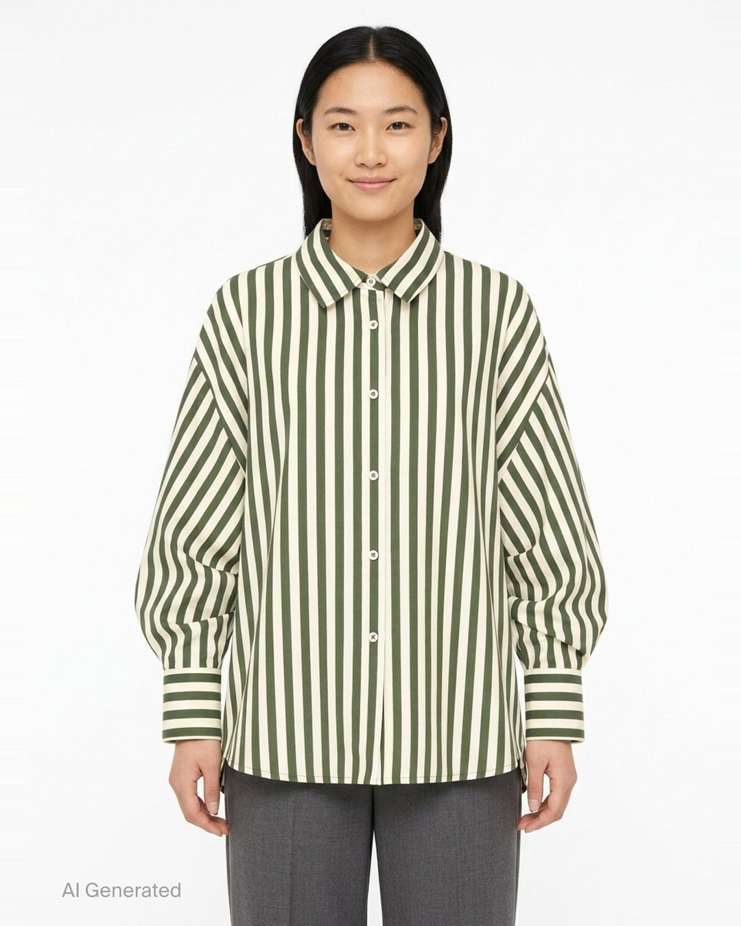 Clara Striped Shirt | Carolina Herrera | Club21 - front