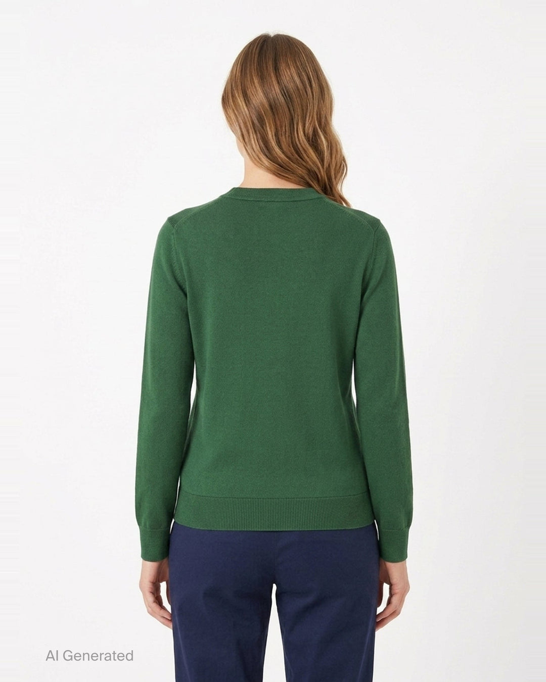 Floral Embroidered Long Sleeve Sweater | Carolina Herrera | Club21 - back
