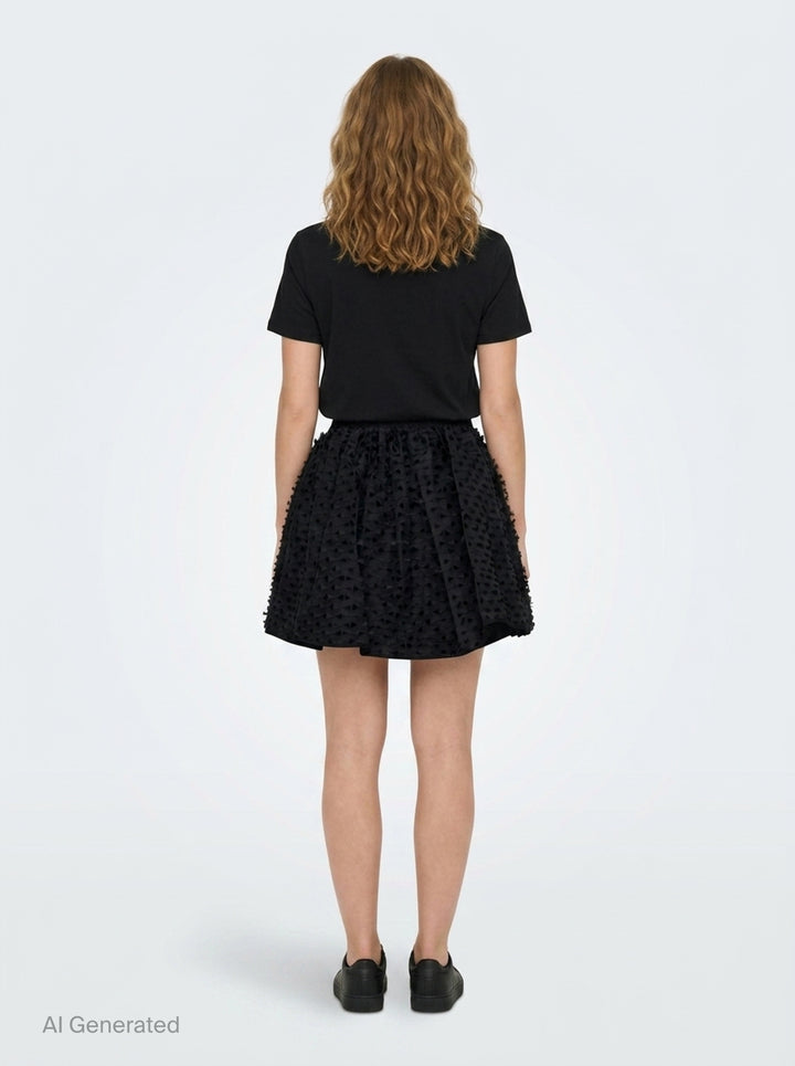 Dallas Fiamma Fil Coupé Skirt | Cecilie Bahnsen | Club21 - back