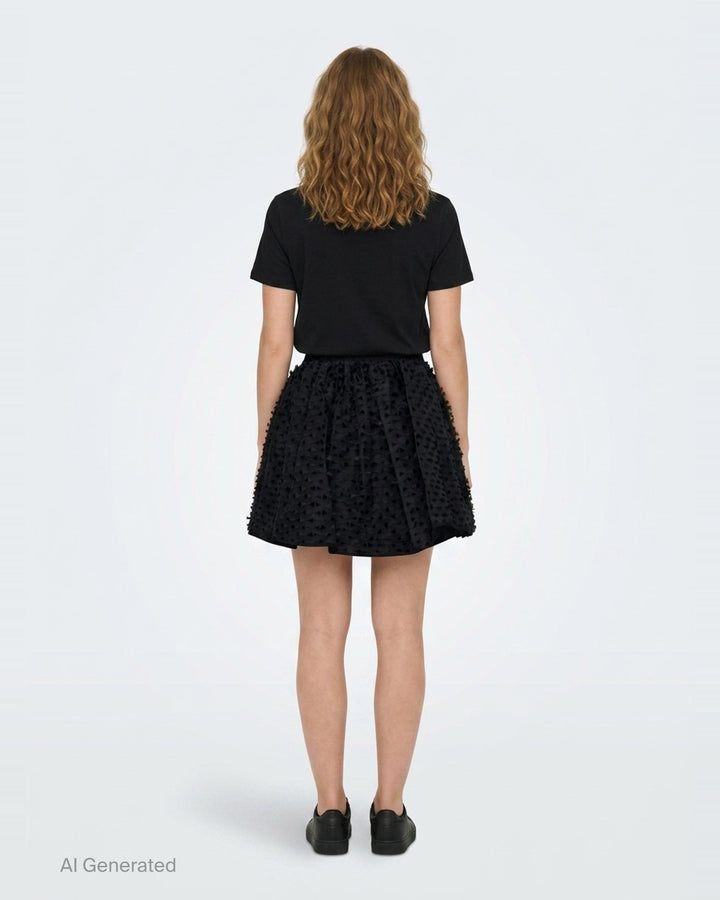 Dallas Fiamma Fil Coupé Skirt | Cecilie Bahnsen | Club21 - back
