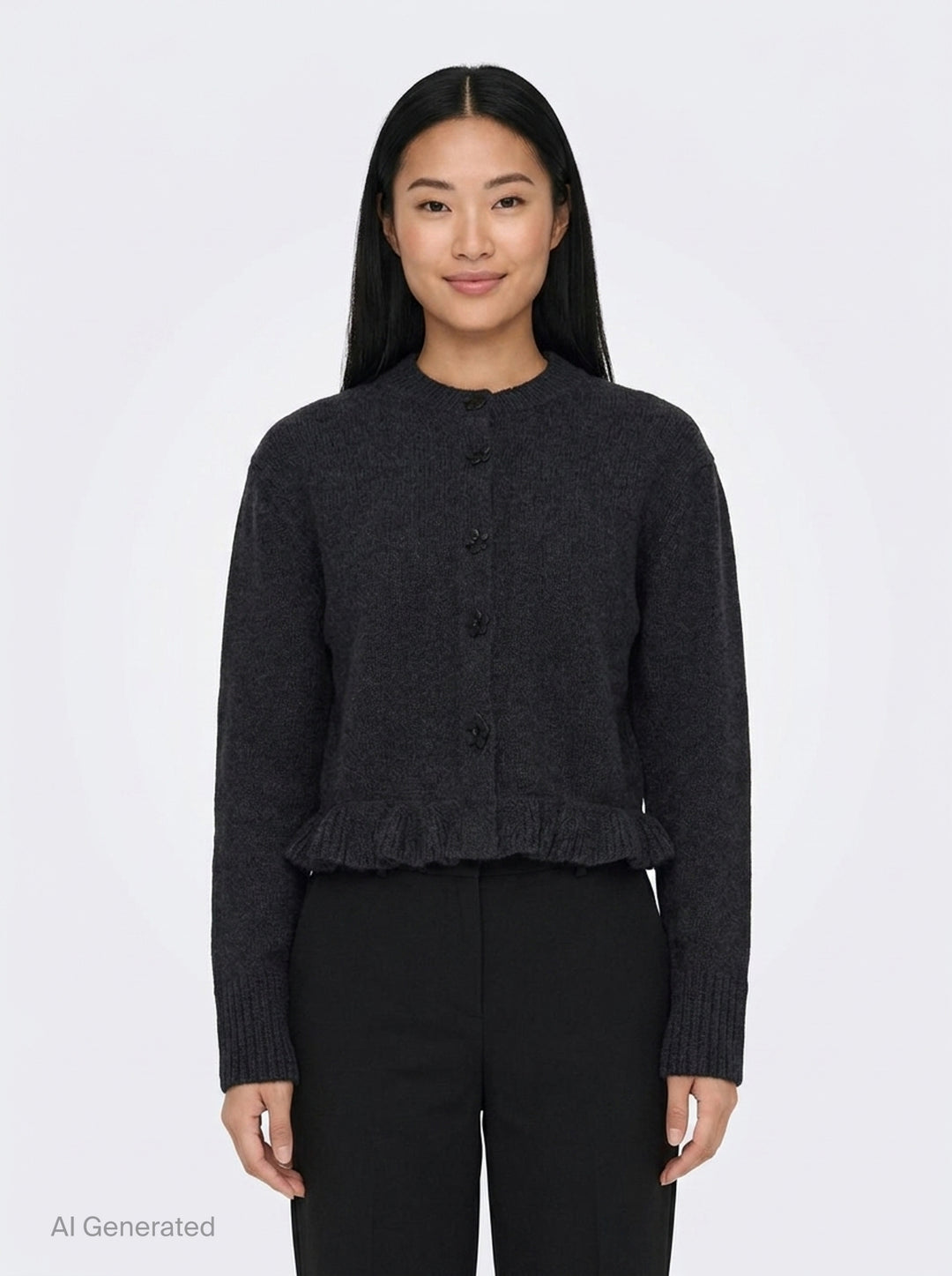 Fibbie Recycled Cashmere Cardigan | Cecilie Bahnsen | Club21 - front
