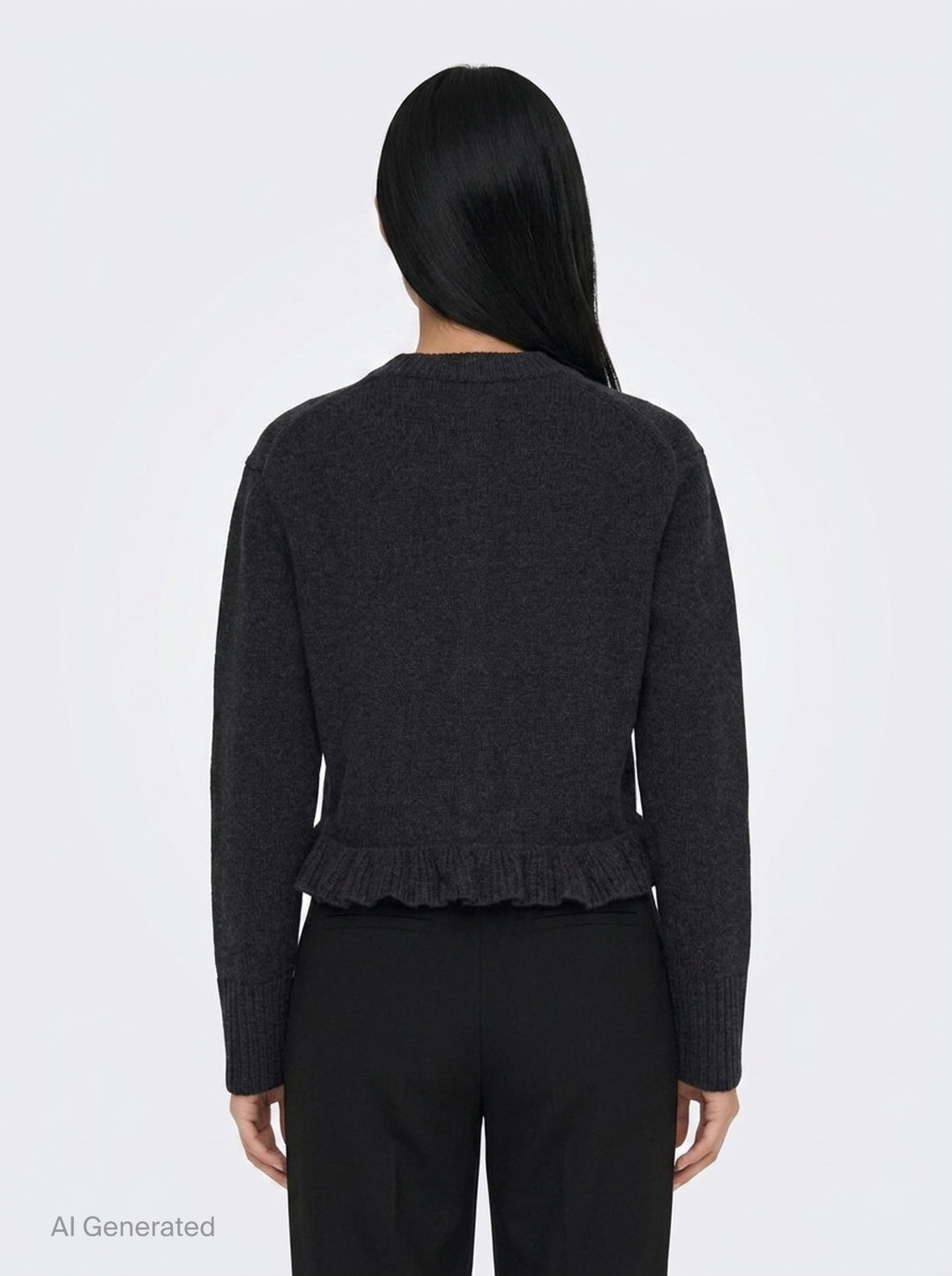 Fibbie Recycled Cashmere Cardigan | Cecilie Bahnsen | Club21 - back