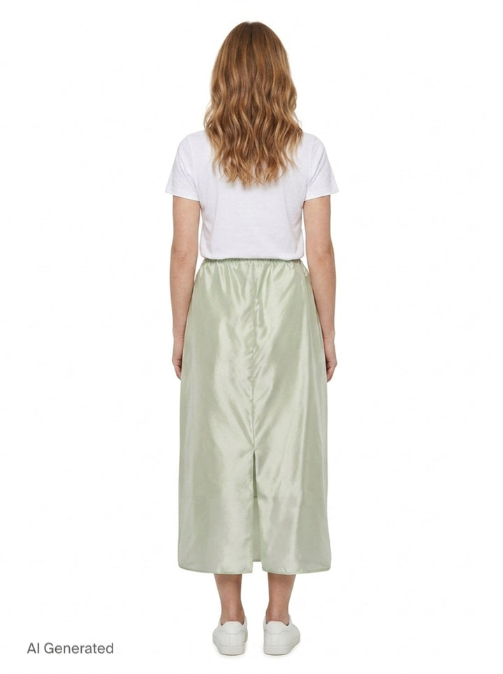 Hybrid Organza Midi Skirt | Cecilie Bahnsen | Club21 - back